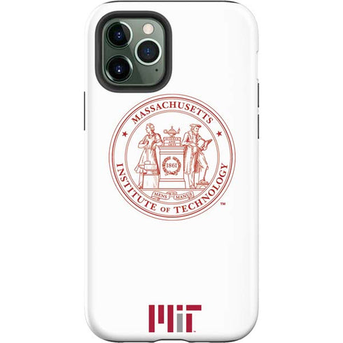 Massachusetts Institute of Technology MIT White Logo iPhone 12 Pro Max Impact Case