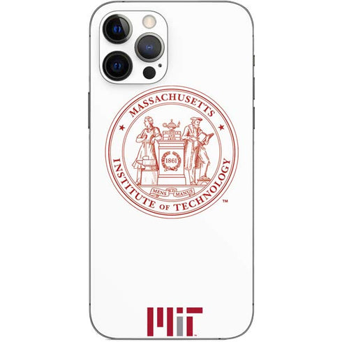 Massachusetts Institute of Technology MIT White Logo iPhone 12 Pro Skin