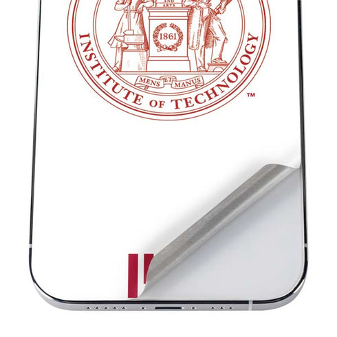 Massachusetts Institute of Technology MIT White Logo iPhone 12 Pro Skin