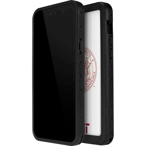 Massachusetts Institute of Technology MIT White Logo iPhone 12 Pro Waterproof Case
