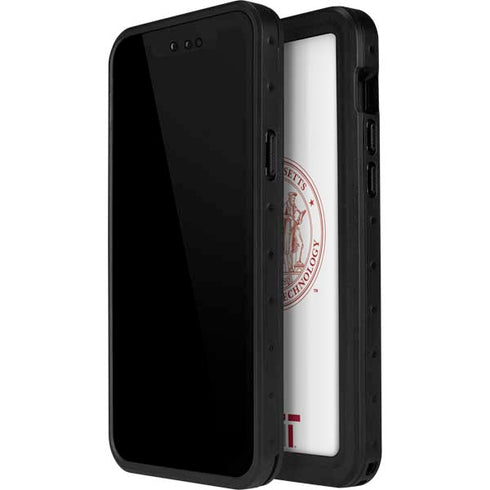 Massachusetts Institute of Technology MIT White Logo iPhone 12 Waterproof Case