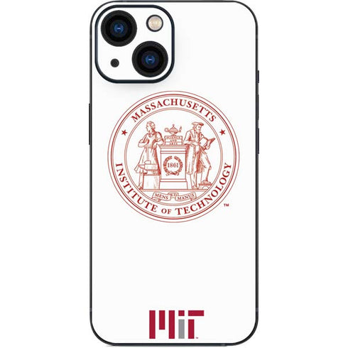 Massachusetts Institute of Technology MIT White Logo iPhone 13 Mini Skin