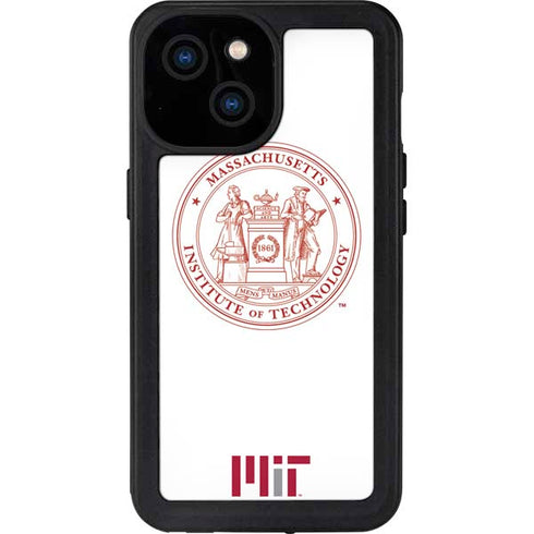 Massachusetts Institute of Technology MIT White Logo iPhone 13 Mini Waterproof Case