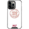 Massachusetts Institute of Technology MIT White Logo iPhone 13 Pro Clear Case