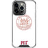 Massachusetts Institute of Technology MIT White Logo iPhone 13 Pro Clear Case