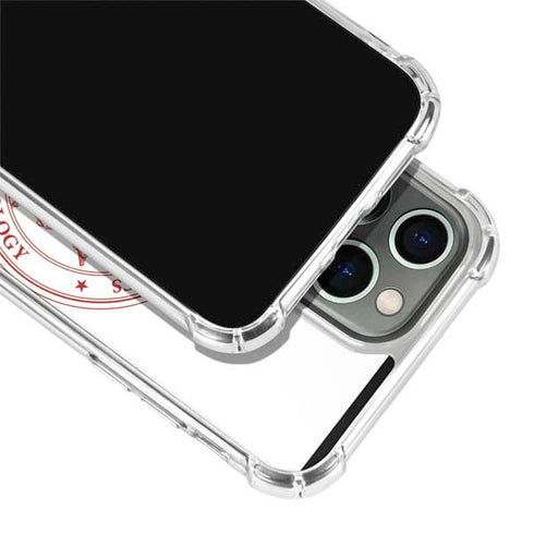 Massachusetts Institute of Technology MIT White Logo iPhone 13 Pro Clear Case