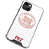 Massachusetts Institute of Technology MIT White Logo iPhone 14 Plus Clear Case