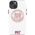 Massachusetts Institute of Technology MIT White Logo iPhone 15 Impact Case