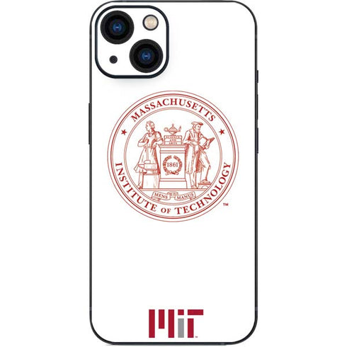 Massachusetts Institute of Technology MIT White Logo iPhone 14 Plus Skin