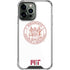 Massachusetts Institute of Technology MIT White Logo iPhone 14 Pro Max Clear Case