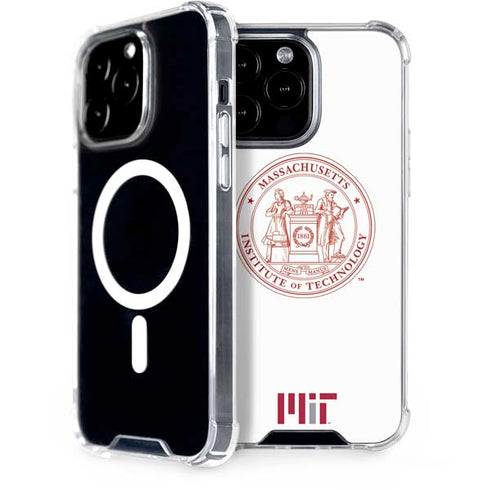 Massachusetts Institute of Technology MIT White Logo iPhone 14 Pro Max MagSafe Case