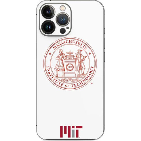 Massachusetts Institute of Technology MIT White Logo iPhone 14 Pro Max Skin