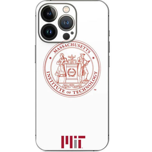 Massachusetts Institute of Technology MIT White Logo iPhone 14 Pro Skin
