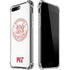 Massachusetts Institute of Technology MIT White Logo iPhone 7/8 Plus Clear Case