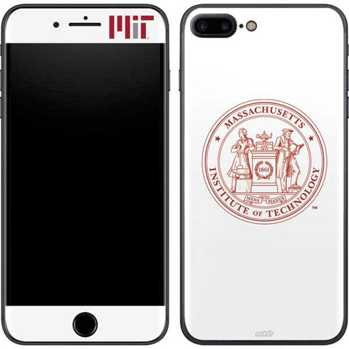Massachusetts Institute of Technology MIT White Logo iPhone 8 Plus Skin