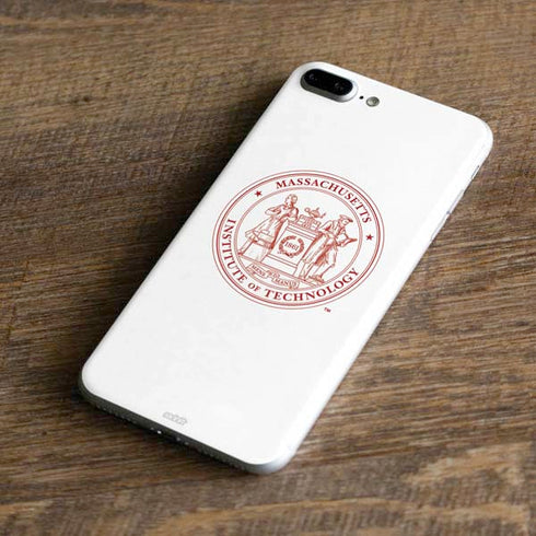 Massachusetts Institute of Technology MIT White Logo iPhone 8 Plus Skin