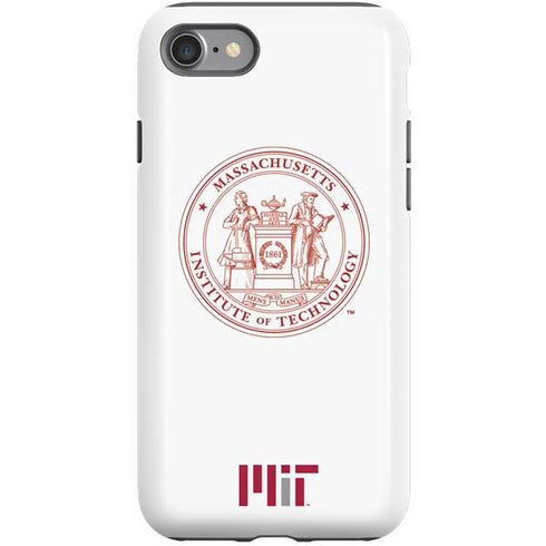 Massachusetts Institute of Technology MIT White Logo iPhone SE (2nd & 3rd Gen) Pro Case