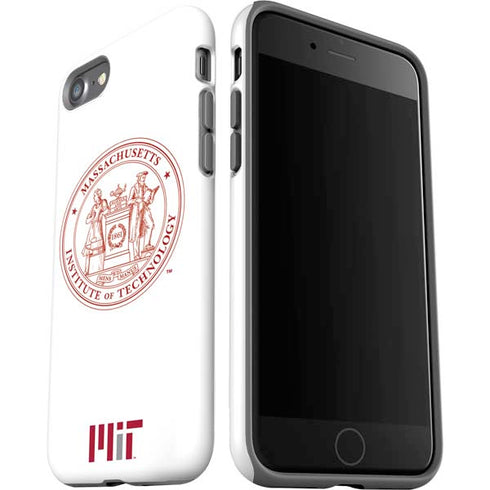 Massachusetts Institute of Technology MIT White Logo iPhone SE (2nd & 3rd Gen) Pro Case
