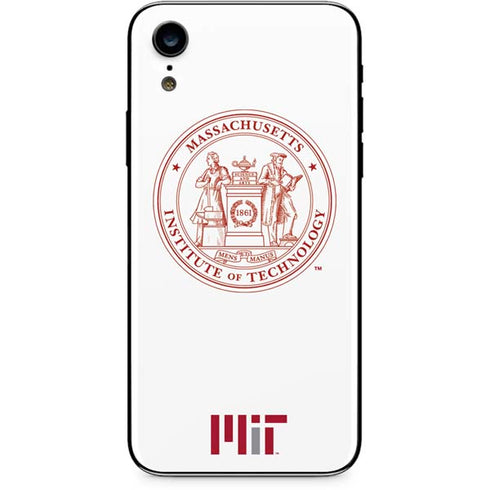 Massachusetts Institute of Technology MIT White Logo iPhone XR Skin