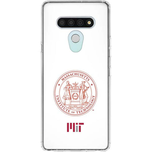 Massachusetts Institute of Technology MIT White Logo LG Stylo 6 Clear Case