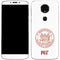 Massachusetts Institute of Technology MIT White Logo Moto E5 Plus Skin