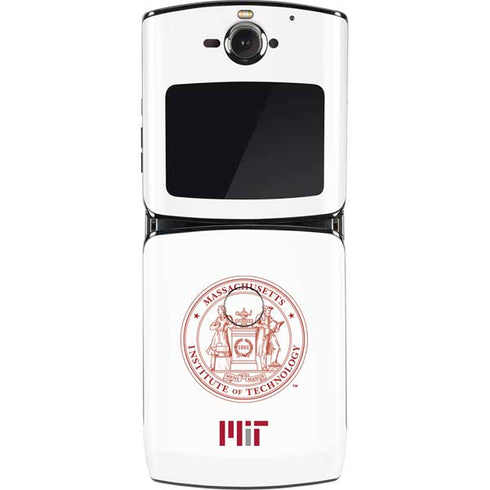 Massachusetts Institute of Technology MIT White Logo Motorola RAZR Skin