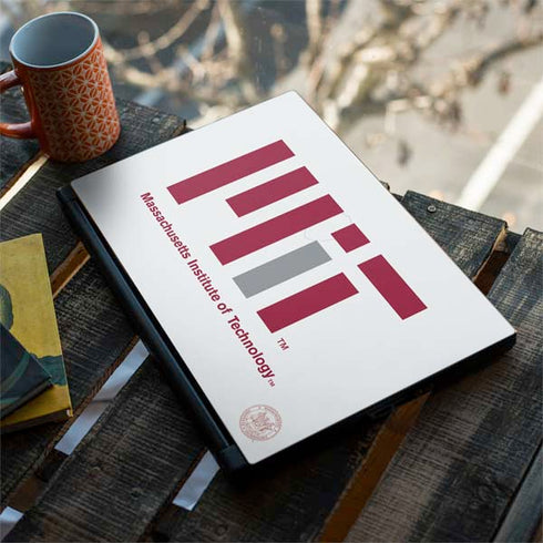 Massachusetts Institute of Technology MIT White Logo MSI GS65 Stealth Laptop Skin