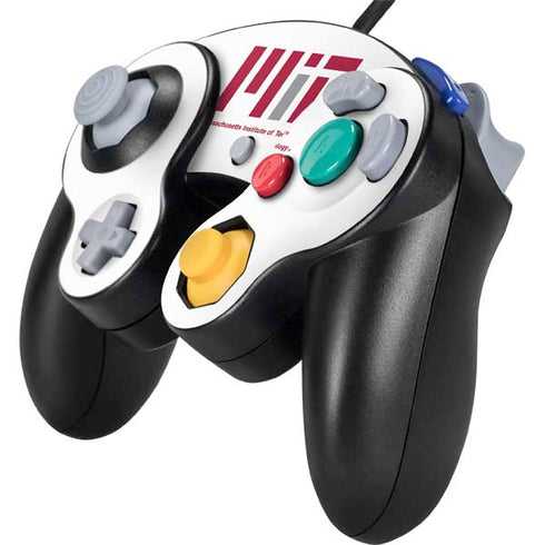 Massachusetts Institute of Technology MIT White Logo Nintendo GameCube Controller Skin