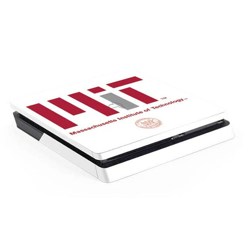 Massachusetts Institute of Technology MIT White Logo PS4 Slim Skin