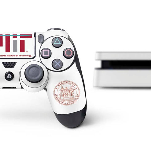 Massachusetts Institute of Technology MIT White Logo PS4 Slim Bundle Skin