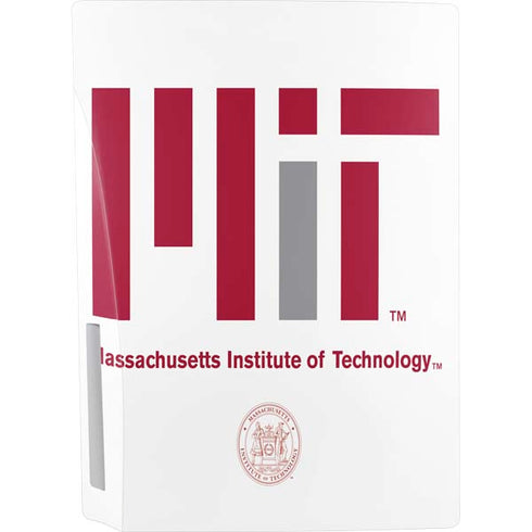 Massachusetts Institute of Technology MIT White Logo PS5 Console Skin