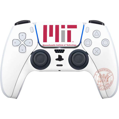 Massachusetts Institute of Technology MIT White Logo PS5 Controller Skin
