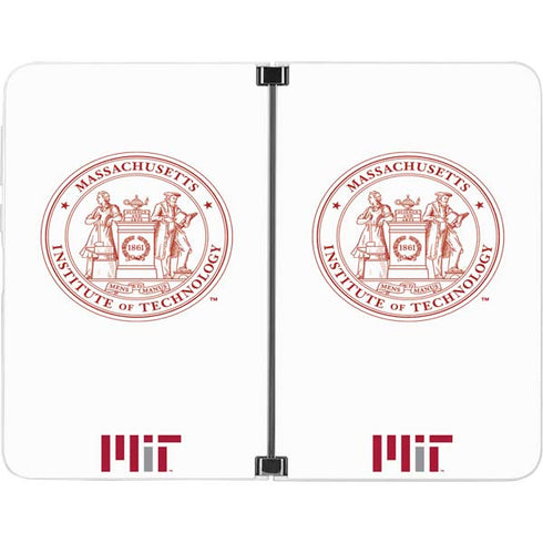 Massachusetts Institute of Technology MIT White Logo Surface Duo Skin