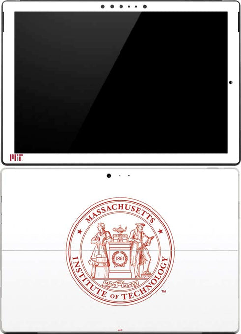 Massachusetts Institute of Technology MIT White Logo Surface Pro (2017) Skin