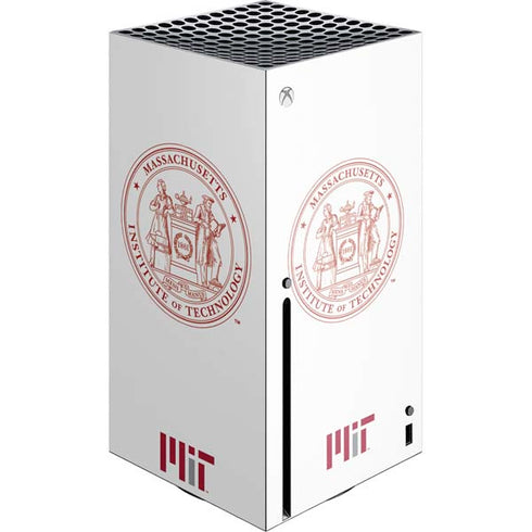 Massachusetts Institute of Technology MIT White Logo Xbox Series X Console Skin