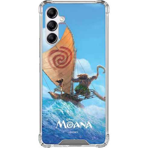 Disney Moana Movie Poster Galaxy A15 5G Clear Case