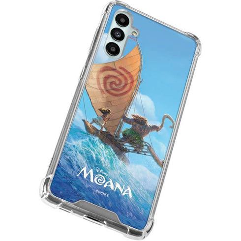 Disney Moana Movie Poster Galaxy A15 5G Clear Case
