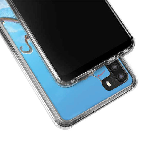 Disney Moana Movie Poster Galaxy A21 Clear Case