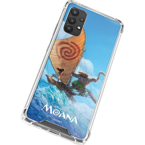 Disney Moana Movie Poster Galaxy A32 5G Clear Case