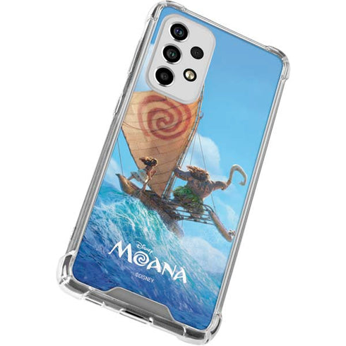 Disney Moana Movie Poster Galaxy A53 5G Clear Case