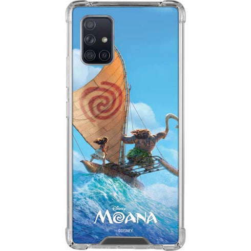 Disney Moana Movie Poster Galaxy A71 5G Clear Case
