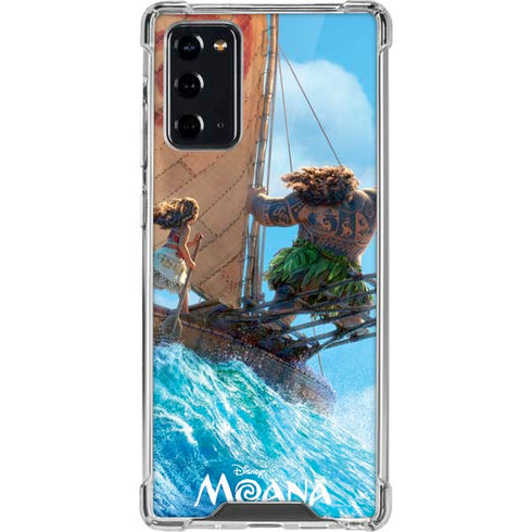 Disney Moana Movie Poster Galaxy Note20 5G Clear Case
