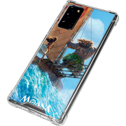 Disney Moana Movie Poster Galaxy Note20 5G Clear Case
