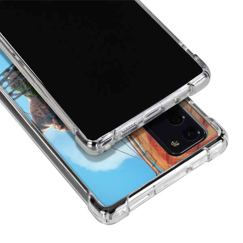 Disney Moana Movie Poster Galaxy Note20 5G Clear Case