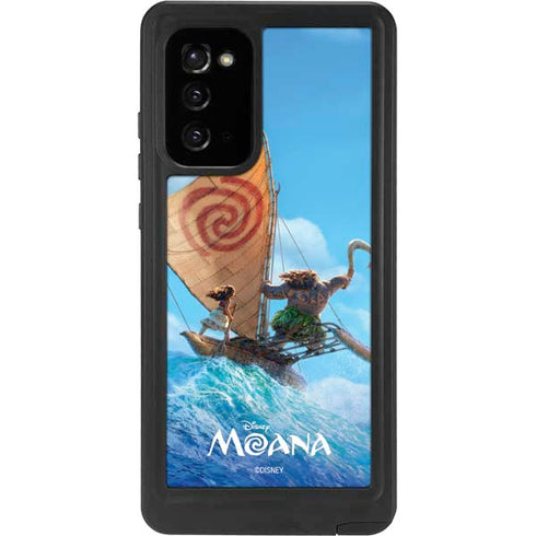 Disney Moana Movie Poster Galaxy Note20 5G Waterproof Case