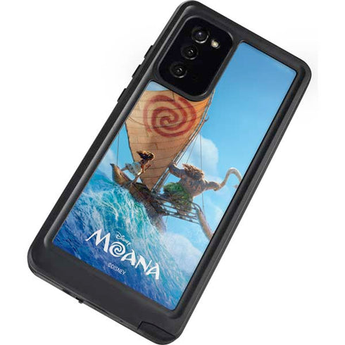 Disney Moana Movie Poster Galaxy Note20 5G Waterproof Case