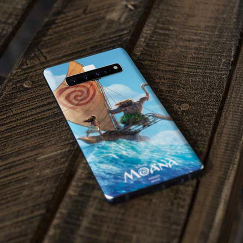 Disney Moana Movie Poster Galaxy S10 Skin