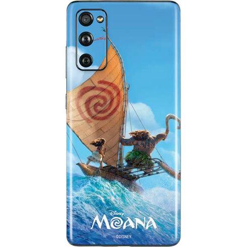 Disney Moana Movie Poster Galaxy S20 Fan Edition Skin