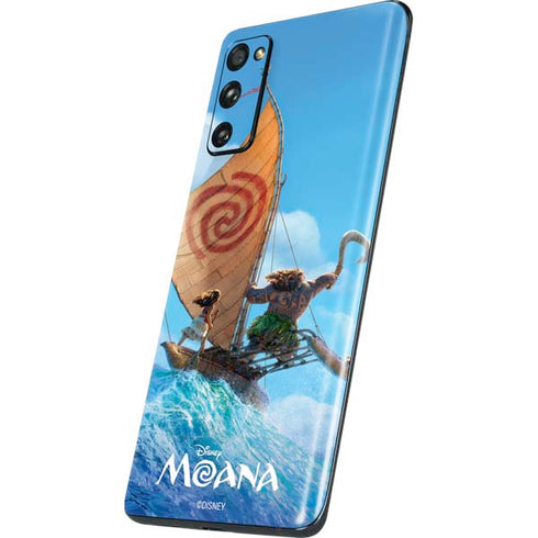 Disney Moana Movie Poster Galaxy S20 Fan Edition Skin