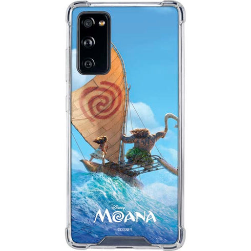 Disney Moana Movie Poster Galaxy S20 FE Clear Case